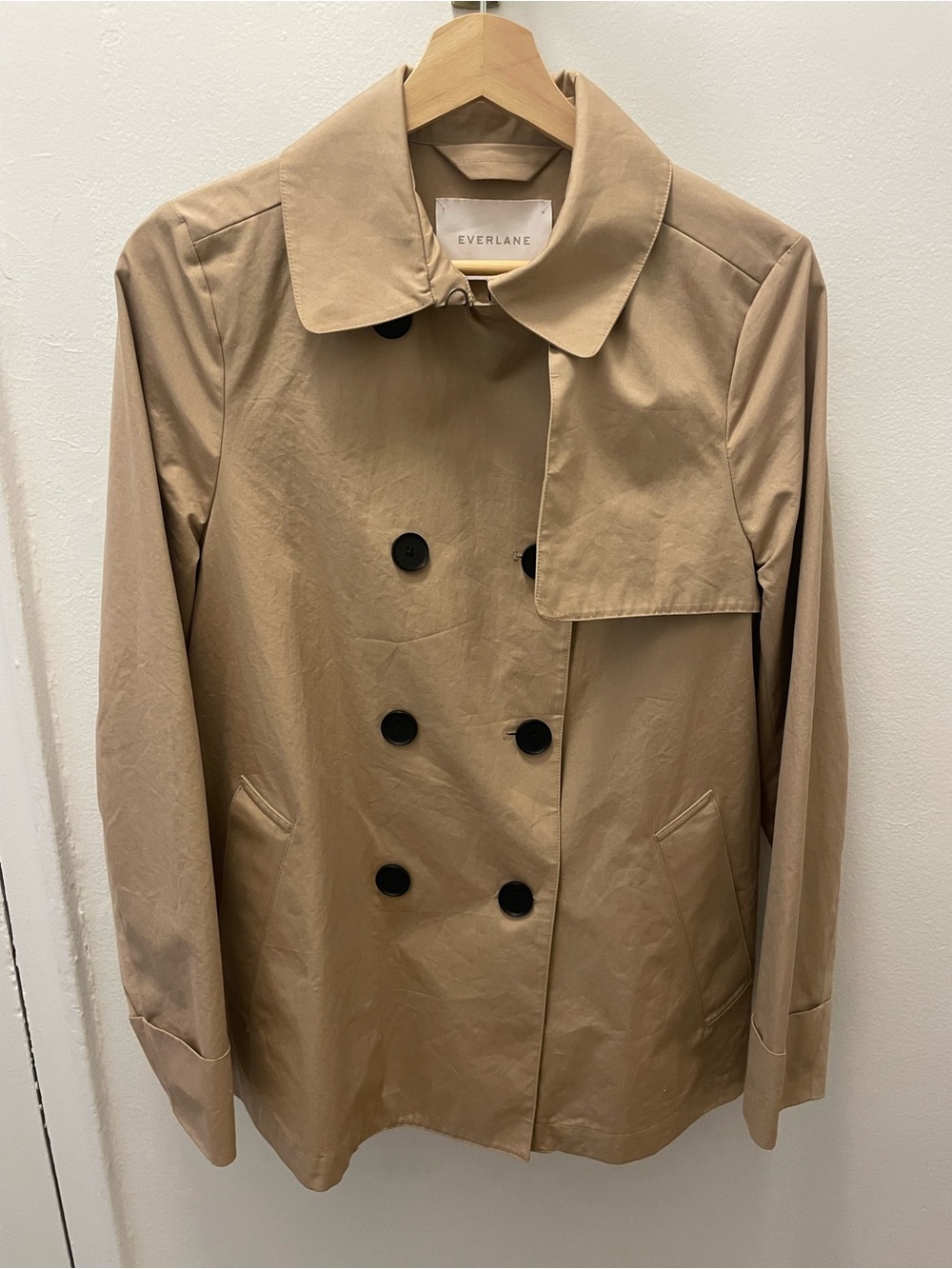 Everlane cropped trench